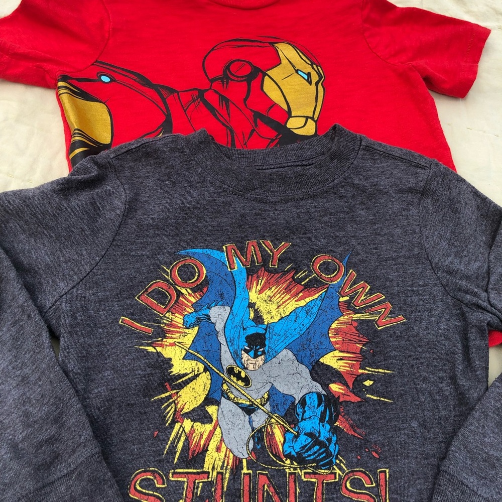 🔸Pair of two superhero shirts 🔸